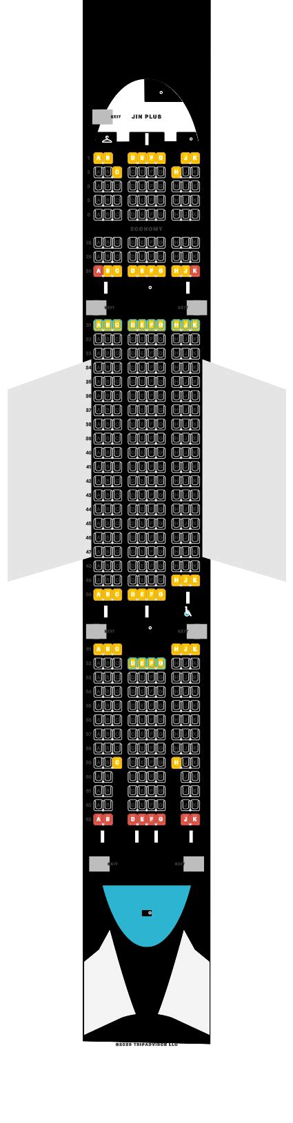 jin air 777 seat map|Up.